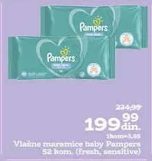 Vlažne maramice baby Pampers