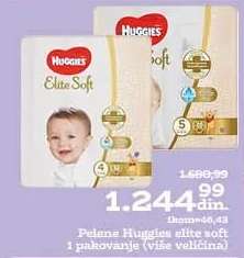 Pelene Huggies elite soft