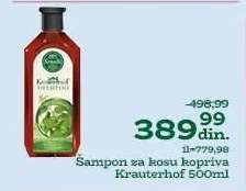 Šampon za kosu kopriva Krauterhof 500ml