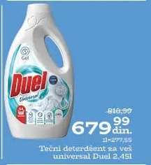 Tečni deterdžent za veš universal Duel 2,45l