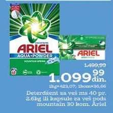ARIEL AQUA POWDER MOUNTAIN SPRING