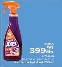 Sredstvo za čišćenje kamenca kal Axel 750ml
