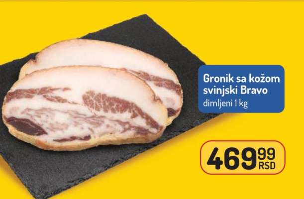 Gronik sa kožom svinjski Bravo