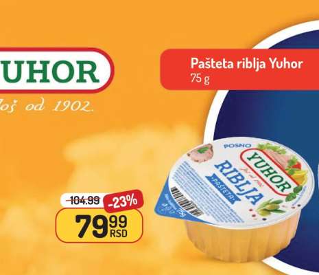 Pašteta riblja Yuhor