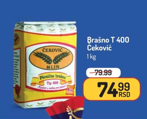 Brašno T 400 Ceković