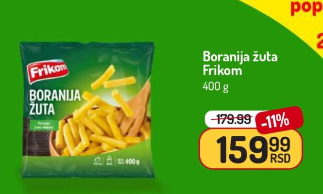 Boranija žuta Frikom