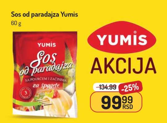 Sos od paradajza Yumis