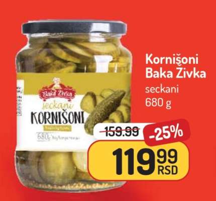 Kornišoni Baka Živka