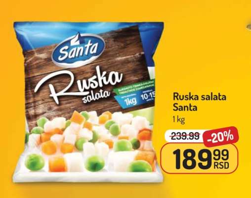 Ruska salata Santa