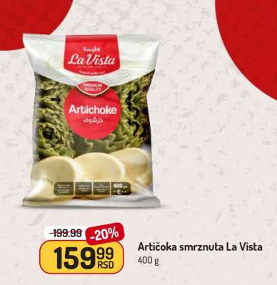 Artičoka smrznuta La Vista