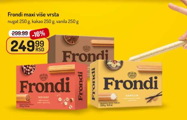 Frondi maxi više vrsta