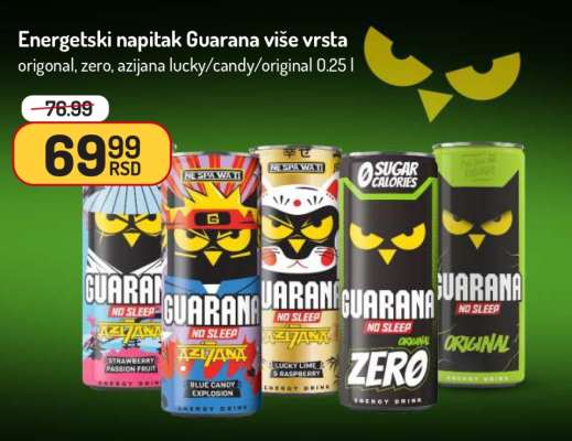 Energetski napitak Guarana