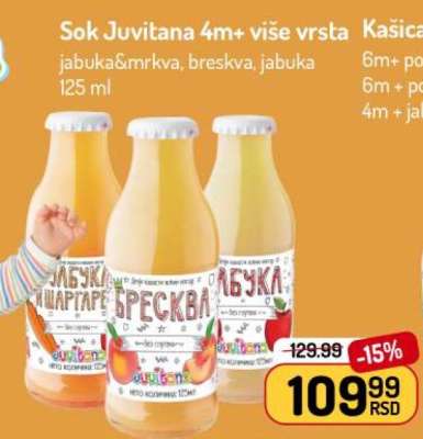 Sok Juvitana 4m+ više vrsta