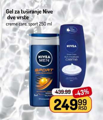 Gel za tuširanje Nivea