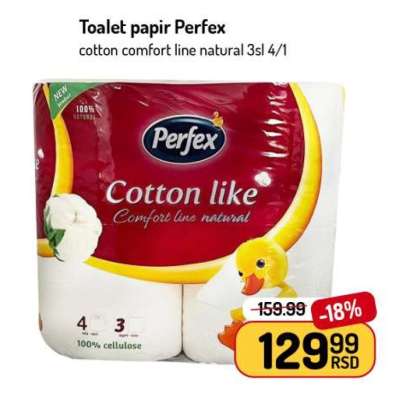 Toalet papir Perfex