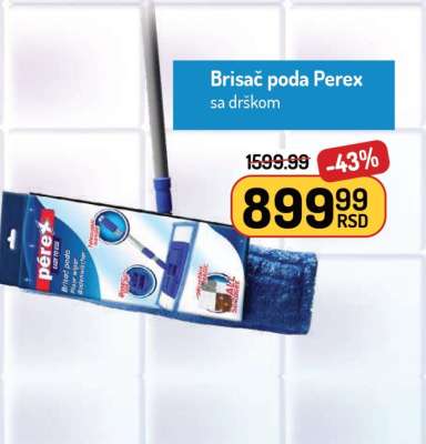 Brisač poda Perex sa drškom