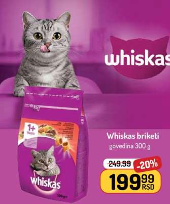 Whiskas briketi