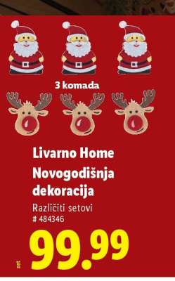 Livarno Home Novogodišnja dekoracija