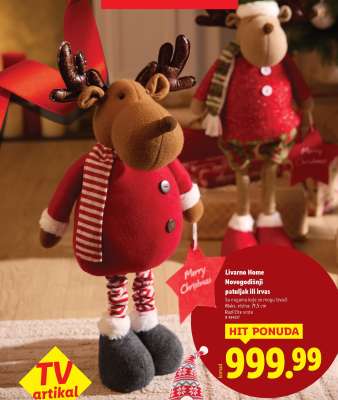 Livarno Home Novogodišnji patuljak ili irvas