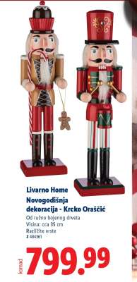 Livarno Home Novogodišnja dekoracija - Krcko Oraščić