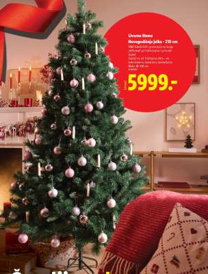 Livarno Home Novogodišnja jelka - 210 cm