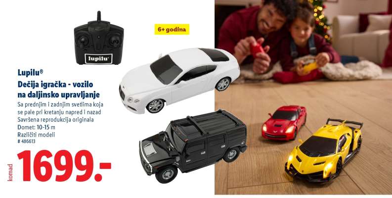 Lupilu® Dečija igračka - vozilo na daljinsko upravljanje