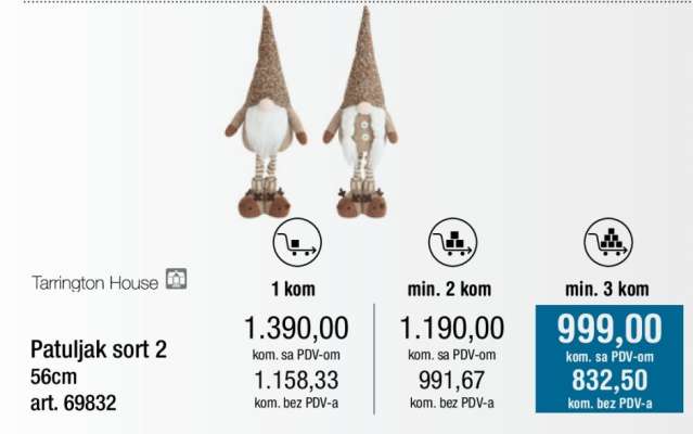 Patuljak sort 2 56cm