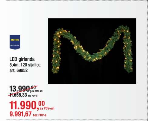 LED girlanda