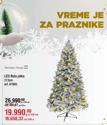 LED Bela jelka