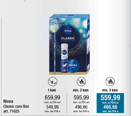 Nivea Classic care Box