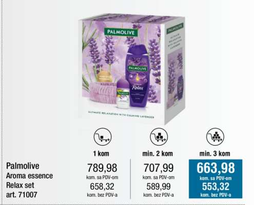 Palmolive Aroma essence Relax set