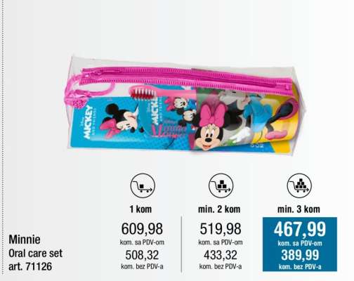 Minnie Oral care set