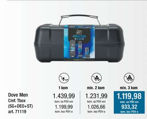 Dove Men Cmf. Tbox (SG+DEO+ST)
