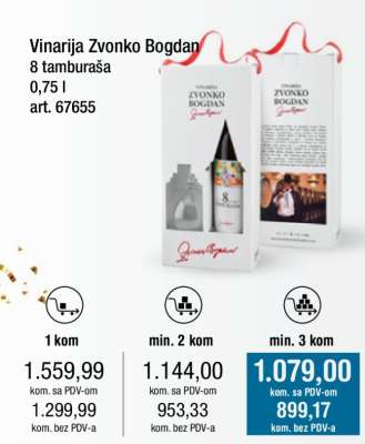 Vinarija Zvonko Bogdan 8 tamburaša