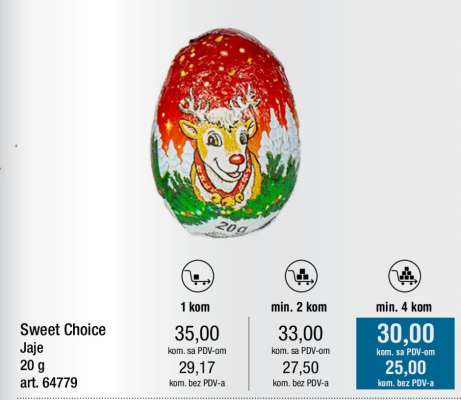 Sweet Choice Jaje