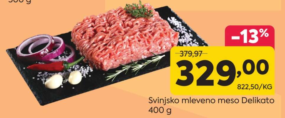 Svinjsko mleveno meso Delikato