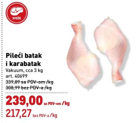 Pileći batak I karabatak