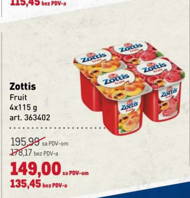 Zottis Fruit