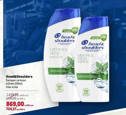 HEAD & SHOULDERS