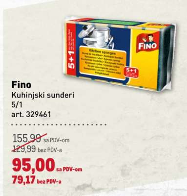 Fino Kuhinjski sunđeri 5/1