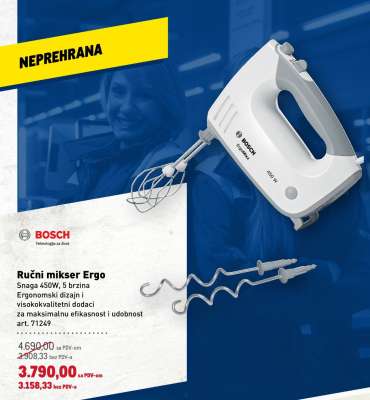 Ručni mikser Ergo