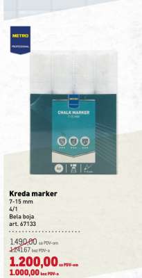 Kreda marker