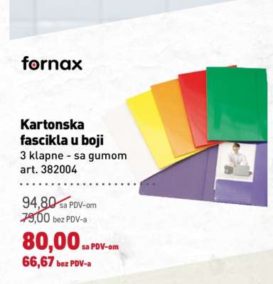 Kartonska fascikla u boji