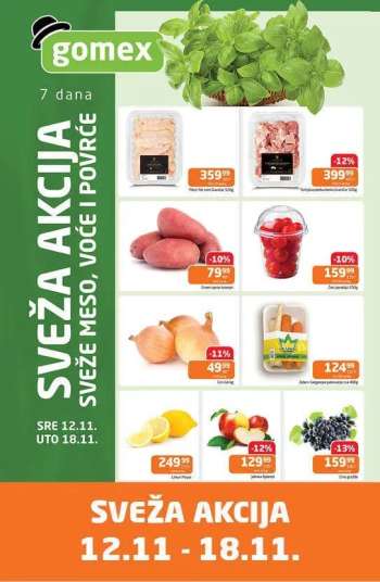 Gomex katalog - 12.11.2025 - 18.11.2025.