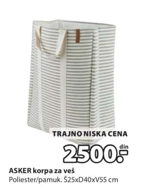 ASKER korpa za veš