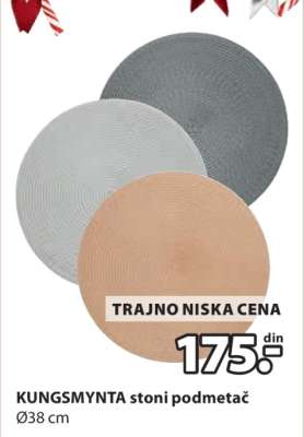 KUNGSMYNTA STONI PODMETAČ