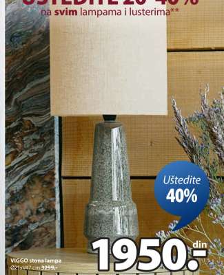 VIGGO stona lampa