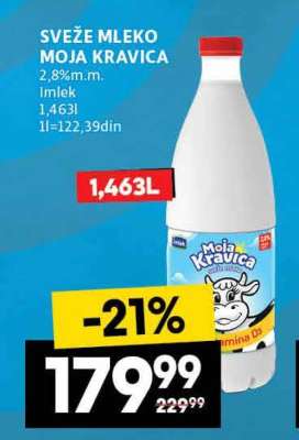 SVEŽE MLEKO MOJA KRAVICA