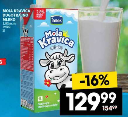 MOJA KRAVICA DUGOTRAJNO MLEKO