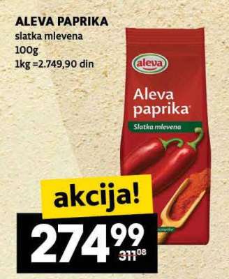 ALEVA PAPRIKA